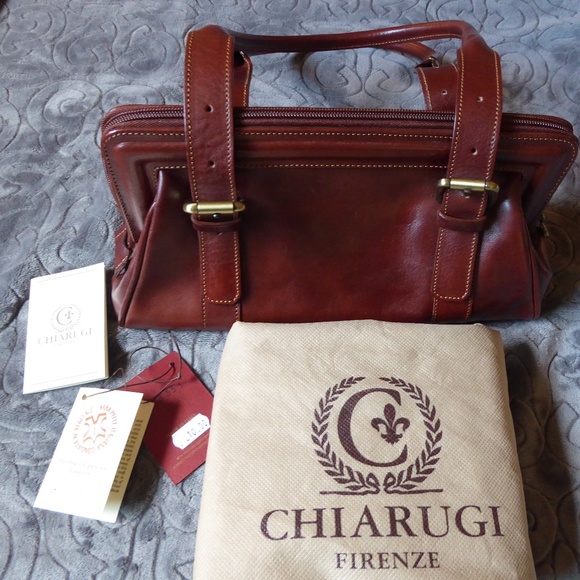 Chiarugi Firenze Handbags - Chiarugi Firenze Leather Satchel